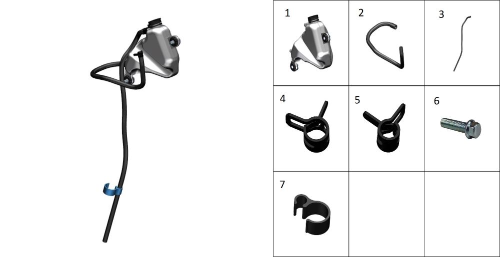 Бачок расширительный