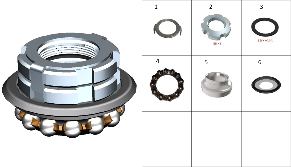 Подшипник рулевой колонки
