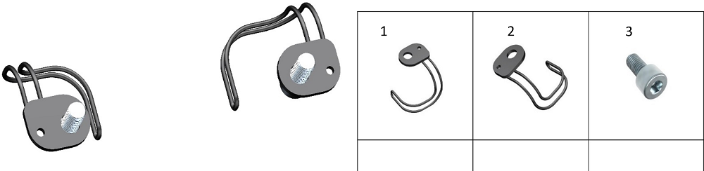 Кронштейн крепления проводки