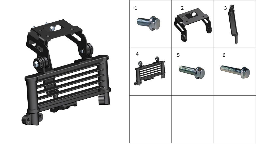 Кронштейн маслоохладителя