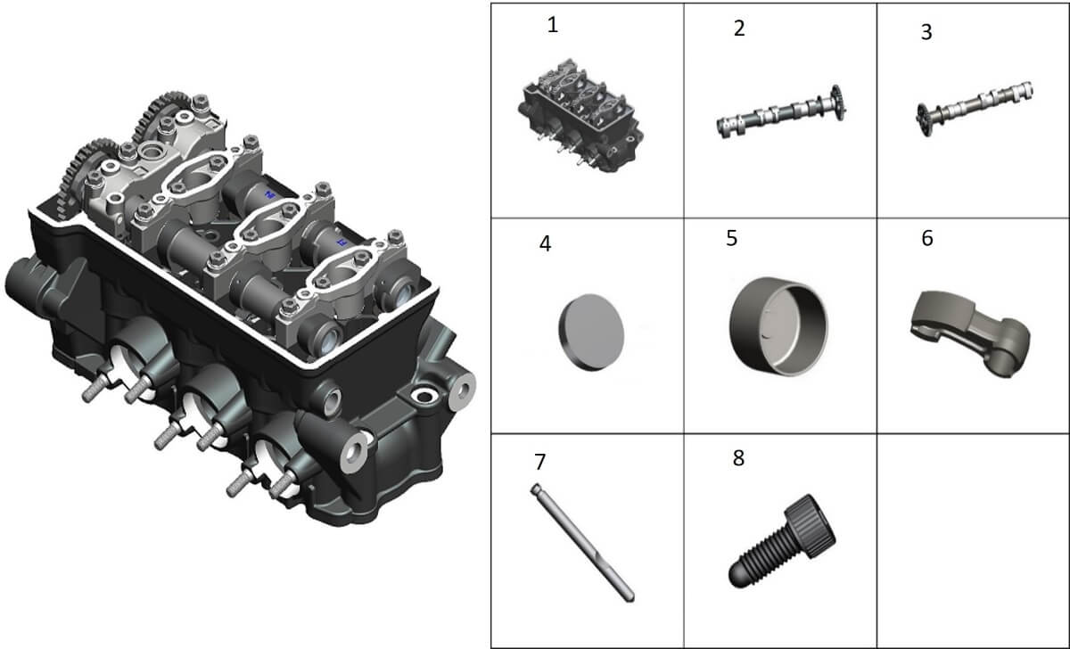 Головка блока цилиндров ч.3