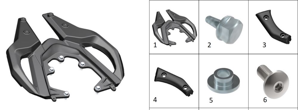 Багажник задний
