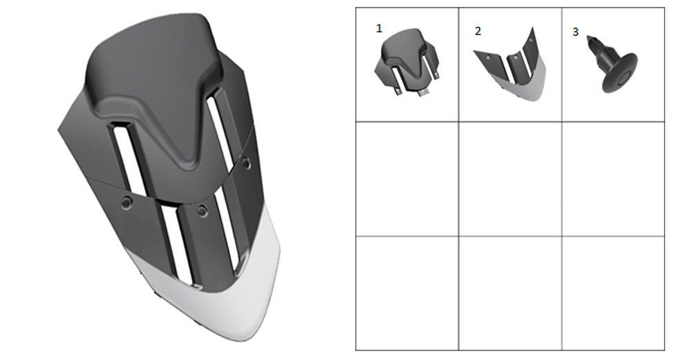Панель стекла ветрового