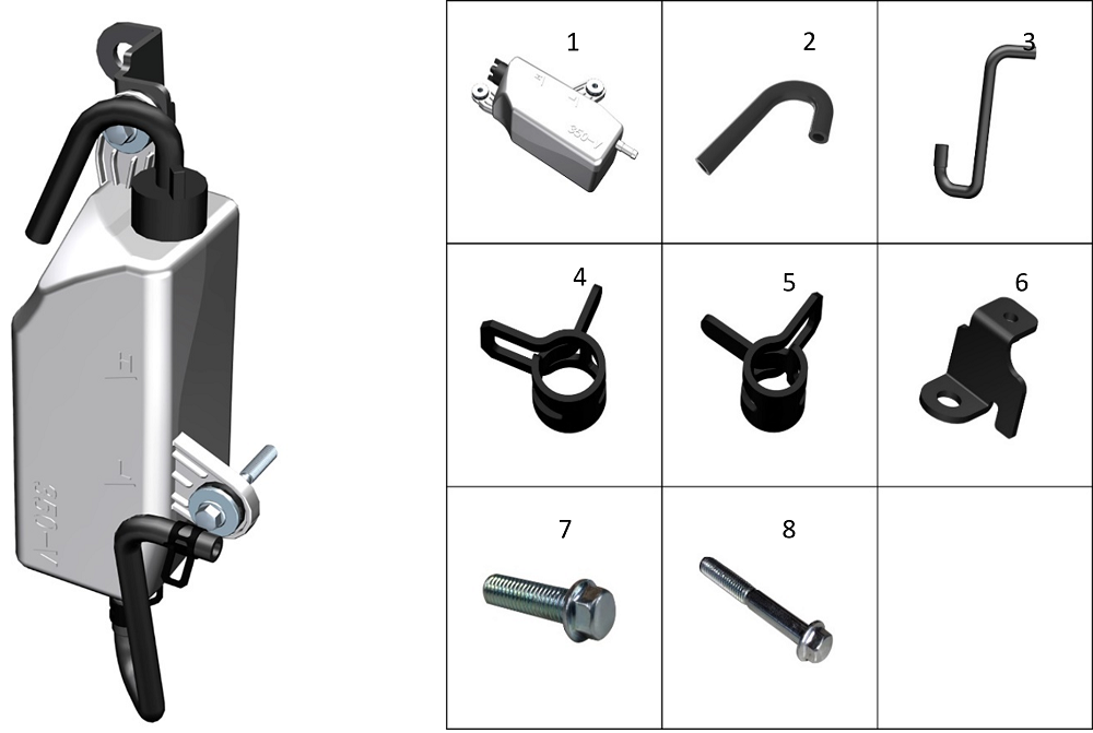 Бачок расширительный