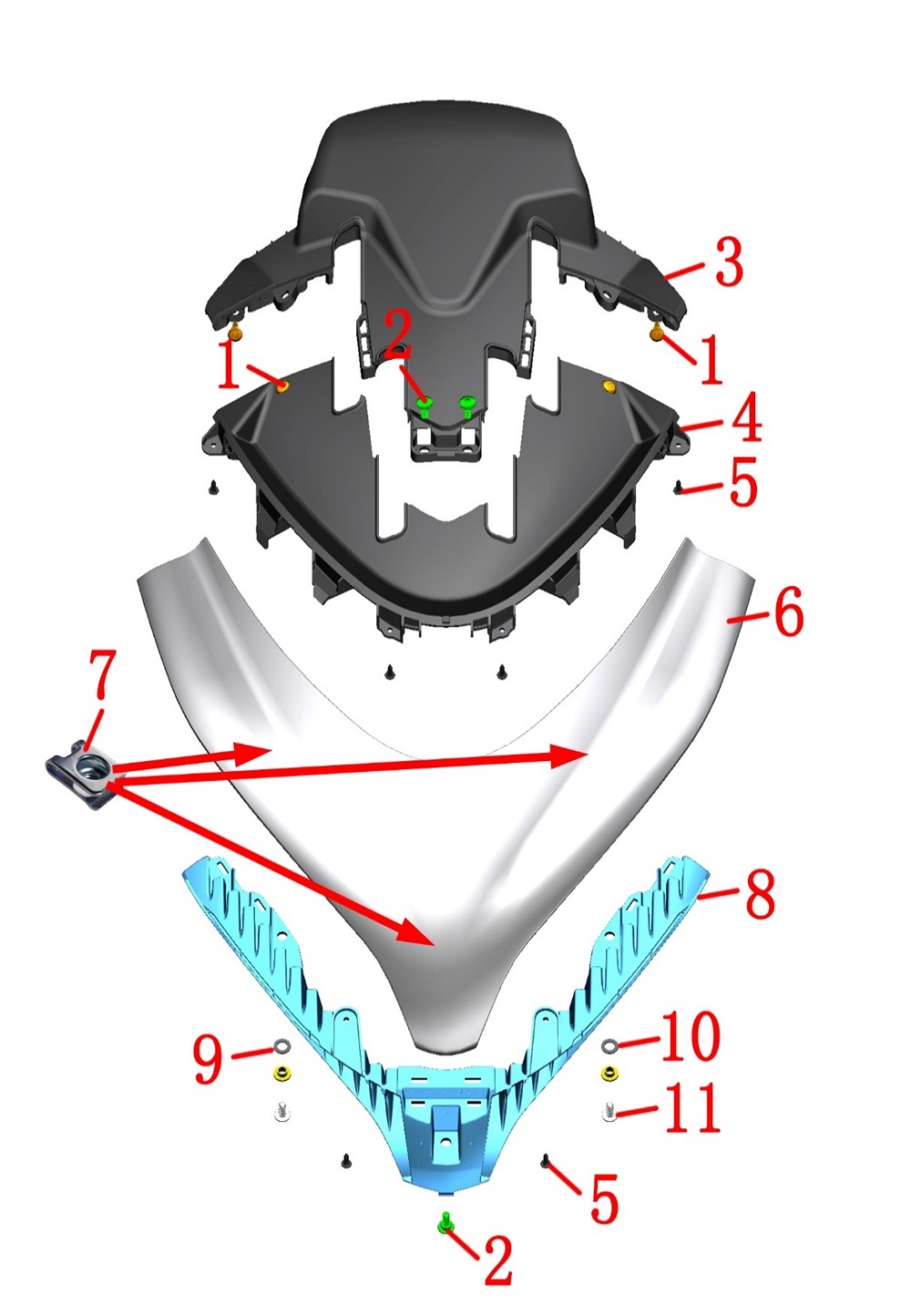 Панель передняя 1