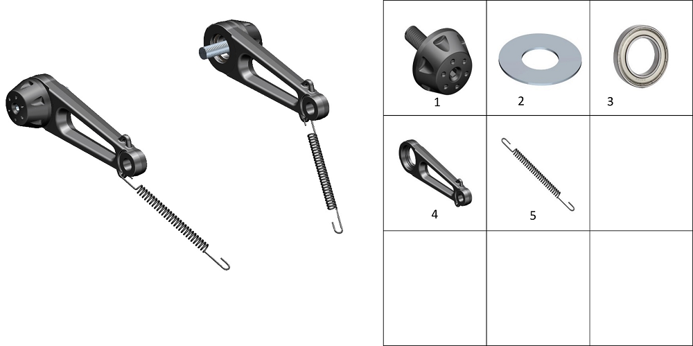 Верхний вроштейн крепления стекла