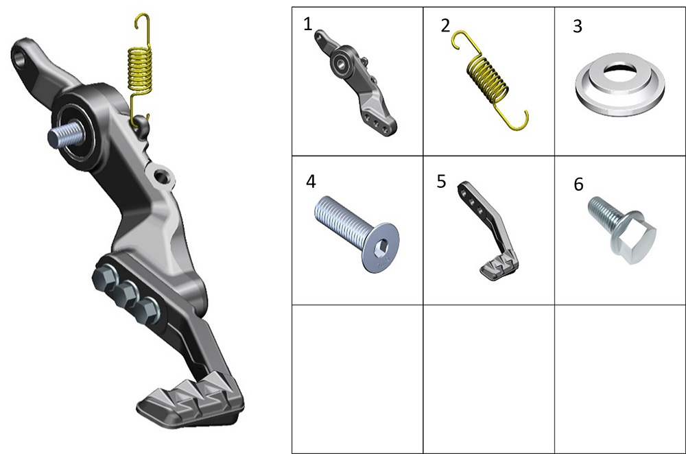 Педаль тормоза