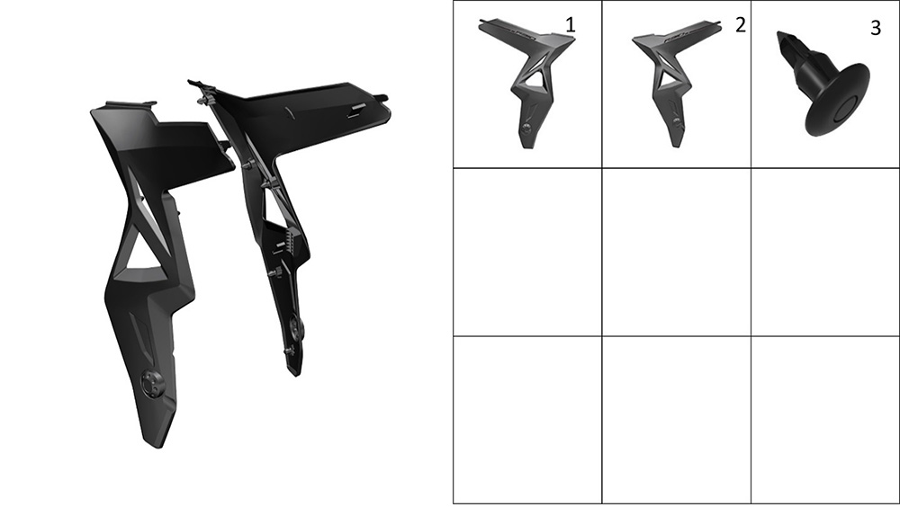 Боковая декоративная накладка 2