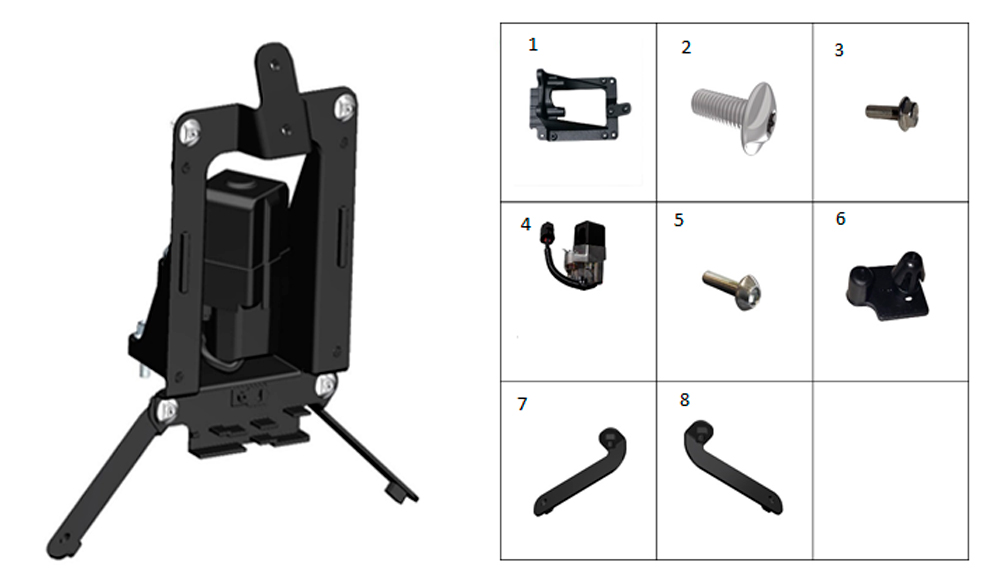 Замок противоугонный