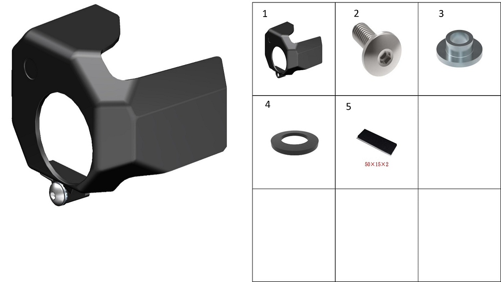 Кожук блока АБС