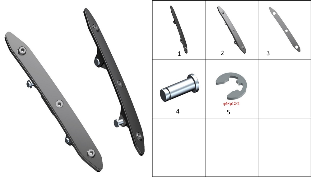 Крепление ветрового стекла