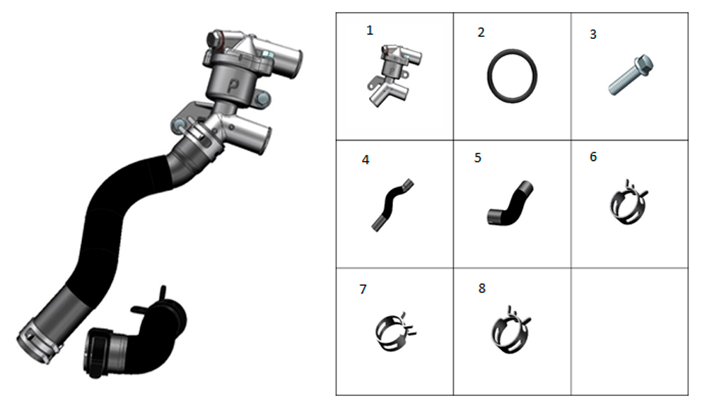 Компоненты системы охлаждения ZT1P77MP