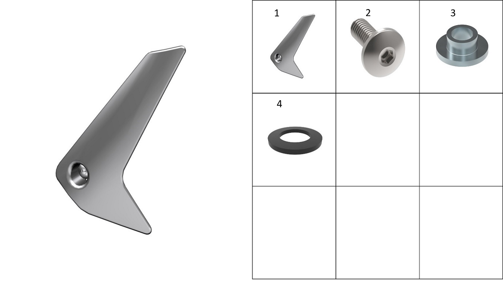 Защита звездочки(серебро)