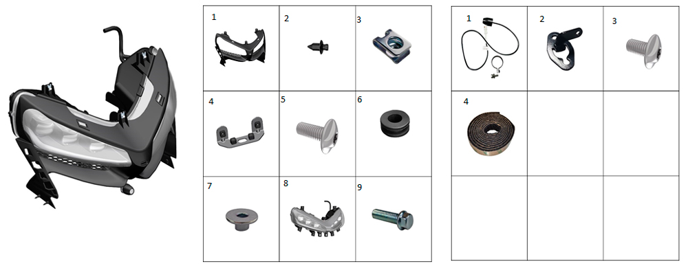 Фара передняя