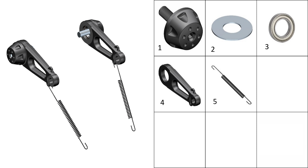 Кронштейн стекла ветрового верхний