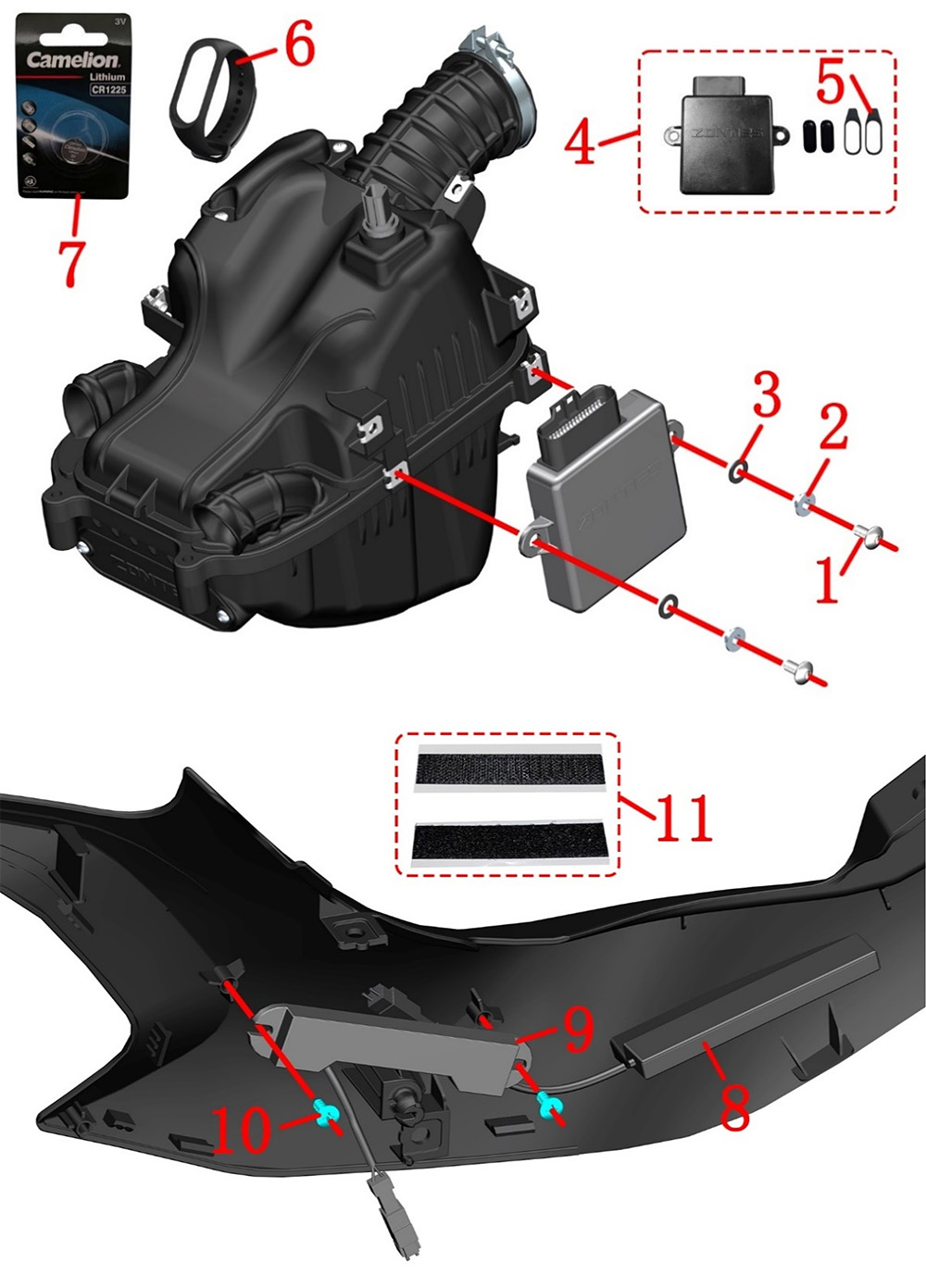 Электропроводка и компоненты-4