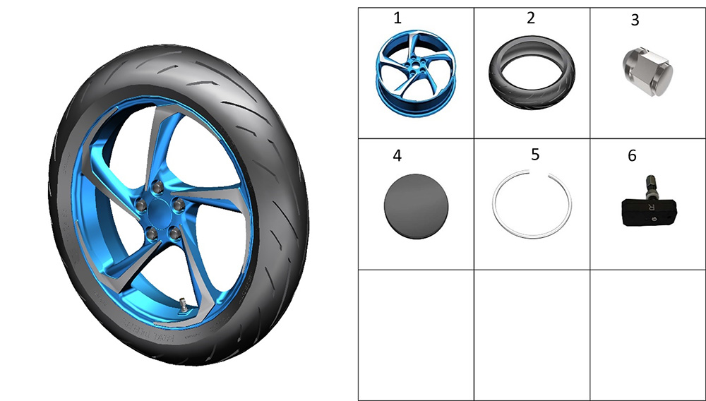 Колесо заднее 2