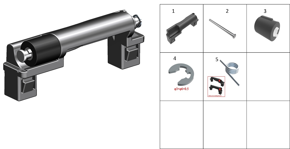 Вращающийся кронштейн топливного бака