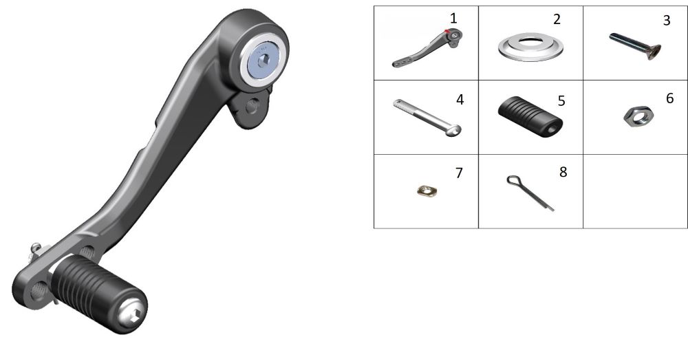 Рычаг переключения передач