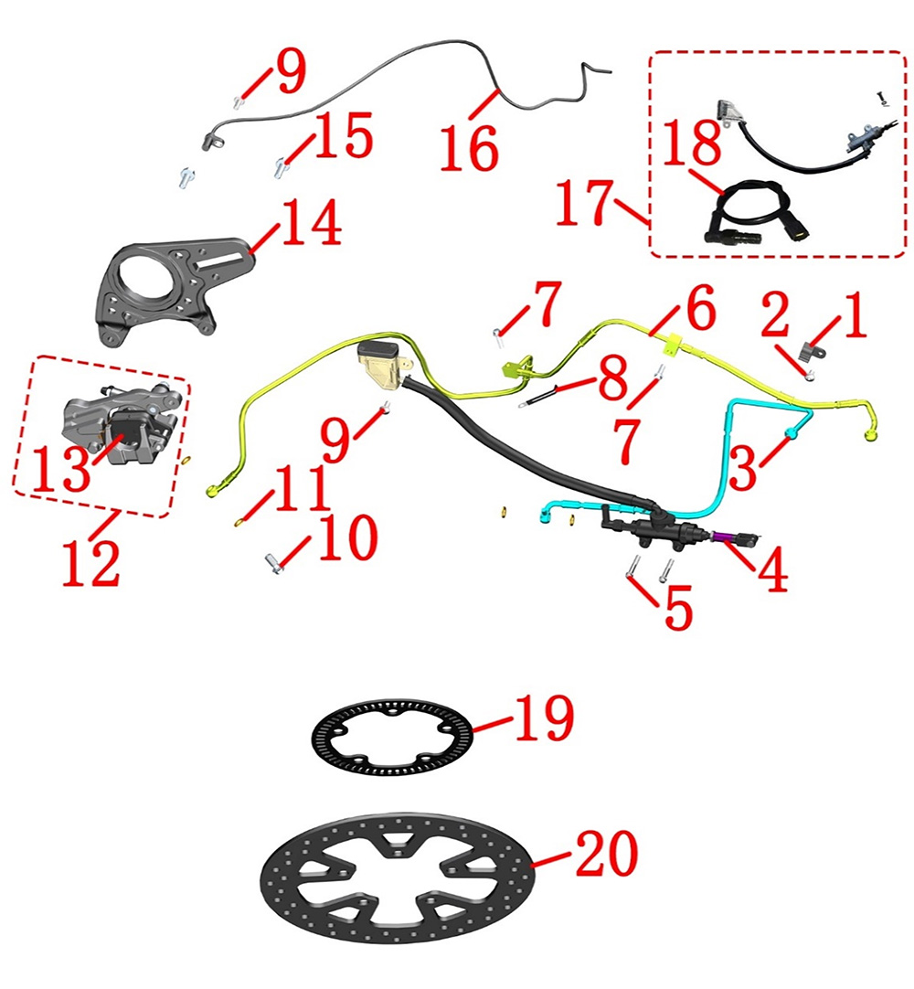 Элементы тормозной системы - 3