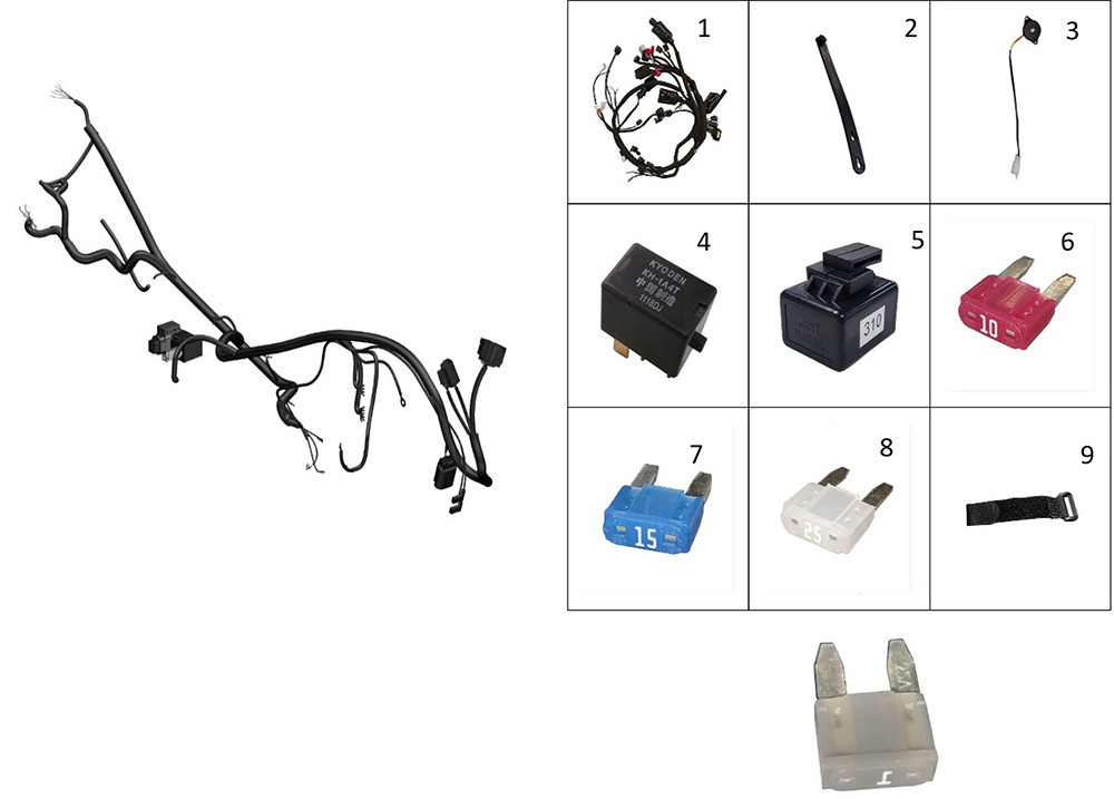 Электропроводка и реле