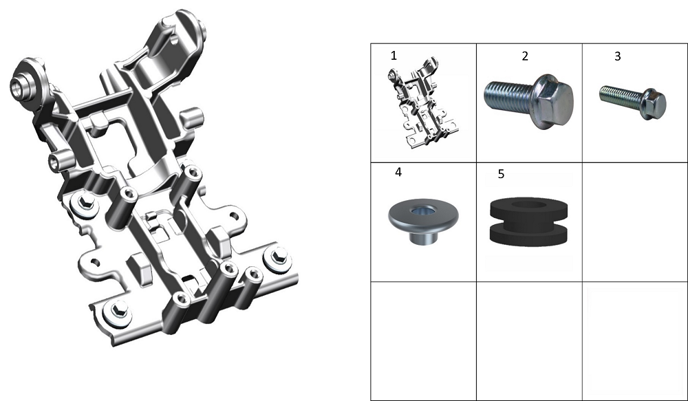 База крепления ветр ст