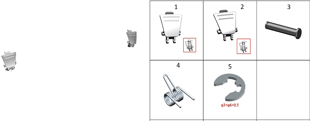 Кнопка открывания бардачка