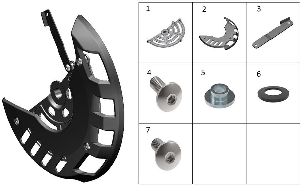 Кожух тормозного диска