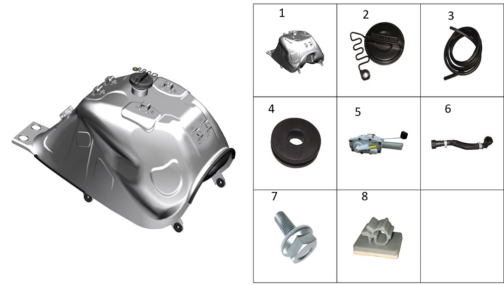 Бак топливный