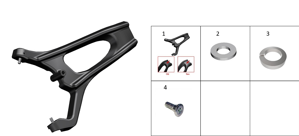 Задний кронштейн