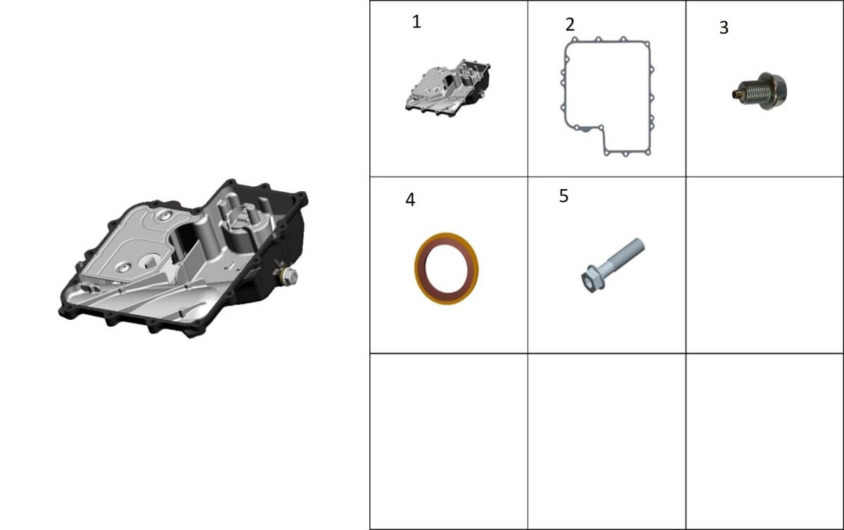 Картер масляный ч.1