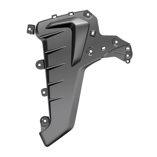 Пластина декоративной крышки бака нижняя левая ZONTES ZT350-VX