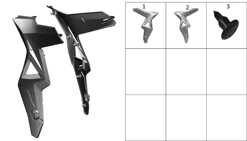 Боковая декоративная накладка