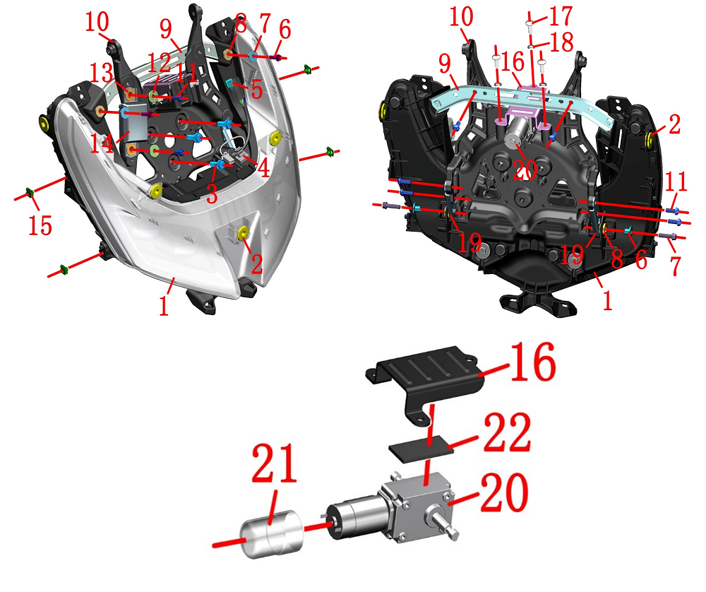Фара передняя