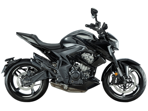 Мотоцикл ZONTES ZT350-R (4T ZT184MP EFI) 17/17 ПТС (черный, заводская упаковка, 1560537-796-4754)