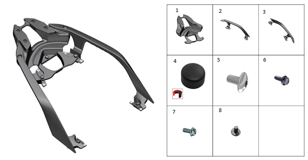 Задний багажник