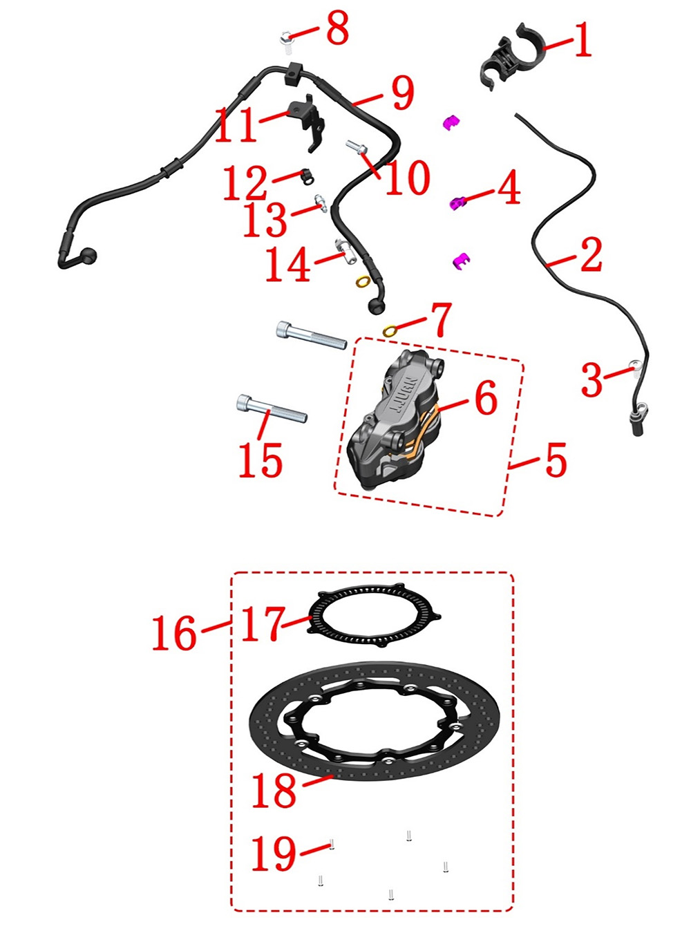Элементы тормозной системы - 2