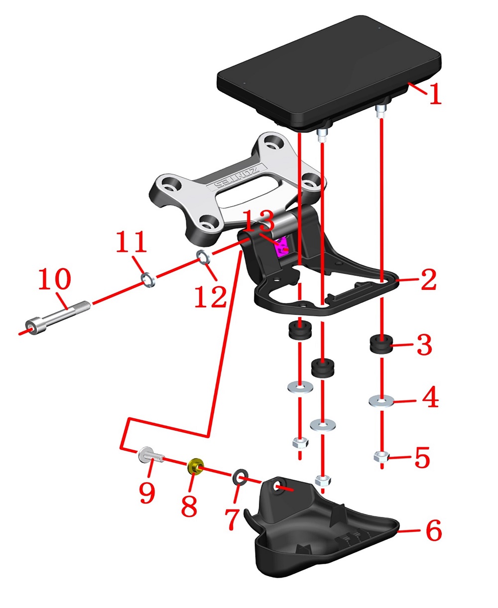 Панель приборная