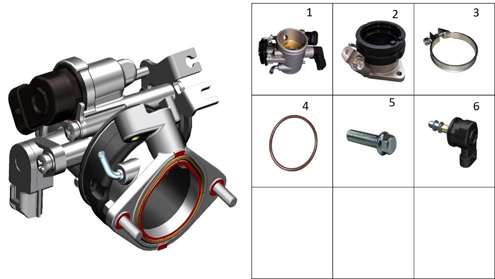 Блок дросселя