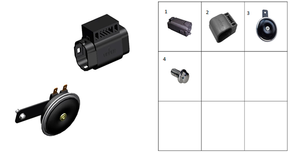 Датчик падения и звуковой сигнал