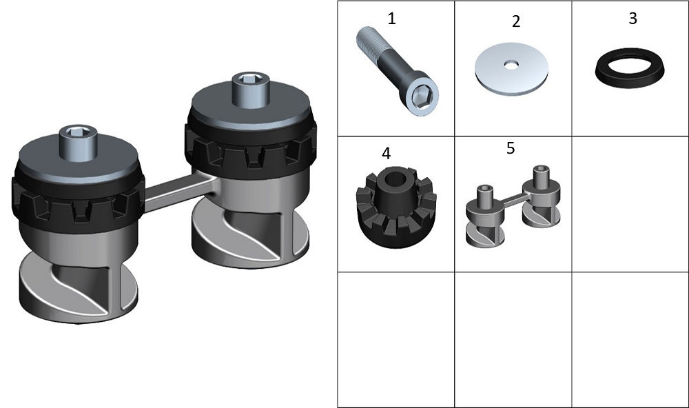 Кронштейн бака топливного