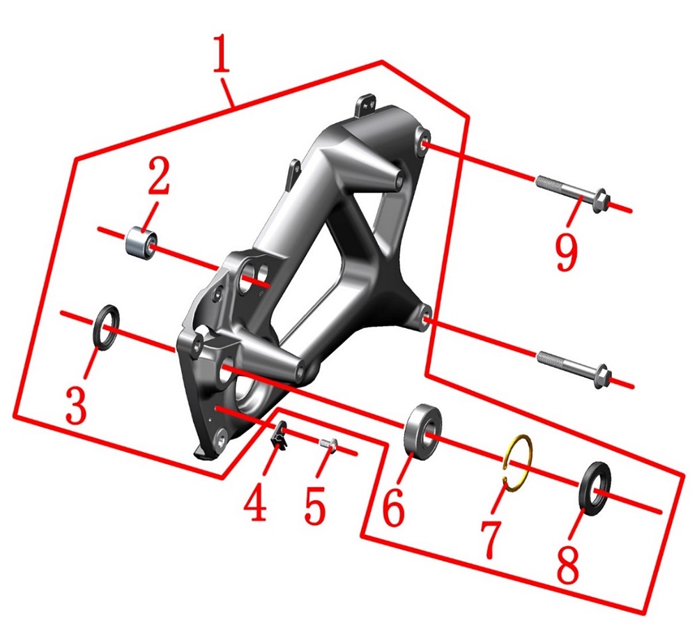 Маятник задний