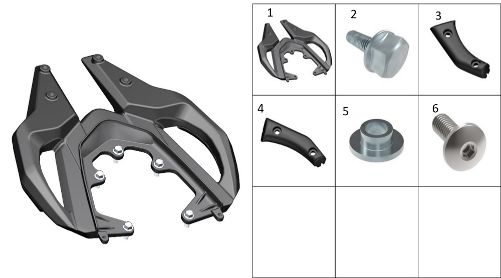 Багажник задний