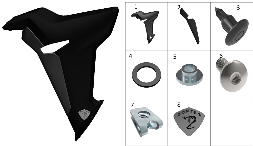 Панель декоративная боковая