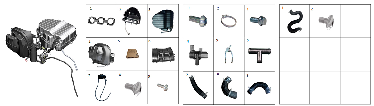 Корпус воздушного фильтра и фильтр