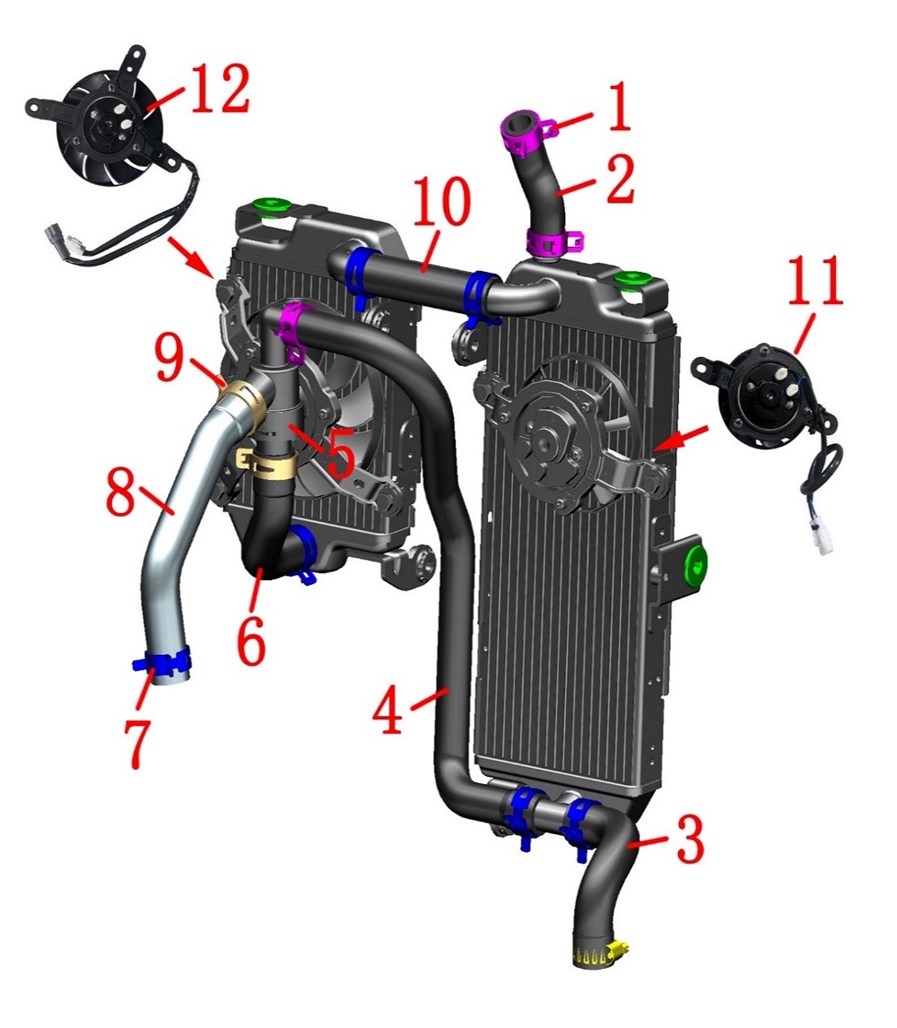 Радиатор охлаждения-2