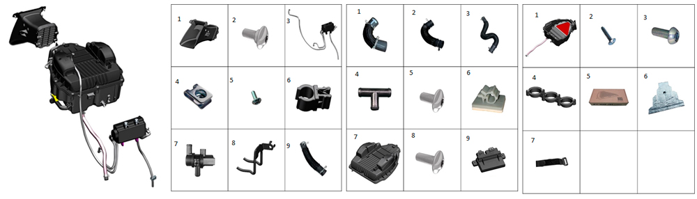 Корпус фильтра воздушного