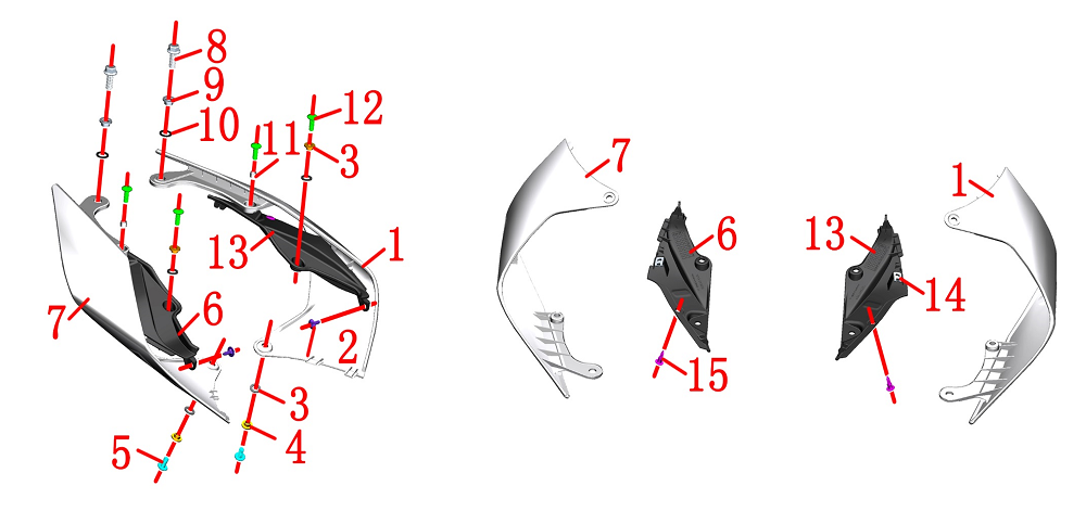 Облицовка задняя внешняя