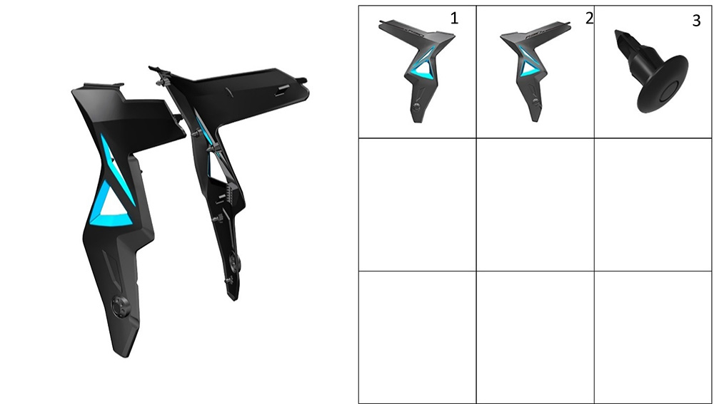 Боковая декоративная накладка