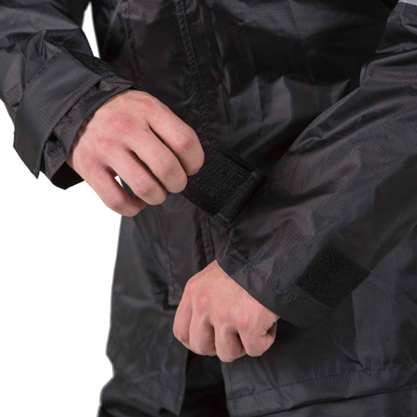 Куртка дождевик HYPERLOOK Adventure (черная, XXS)